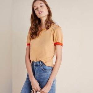 Anthropologie Charli Puff Sleeve Sweater